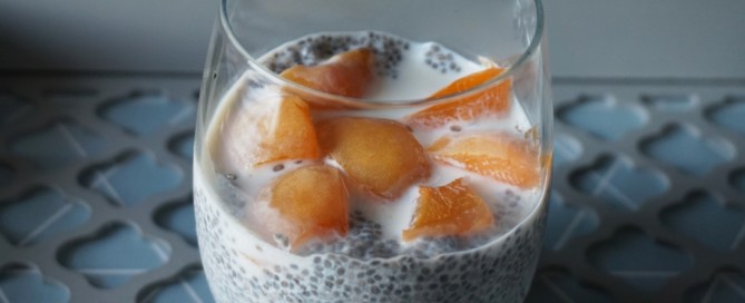 čia puding sa kajsijama i urmama