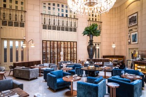 Kupola Lounge at Ritz Carlton Budapest